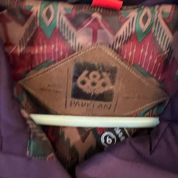 686 Purple Jacket with Multicolor Pattern - Picture 2 of 7
